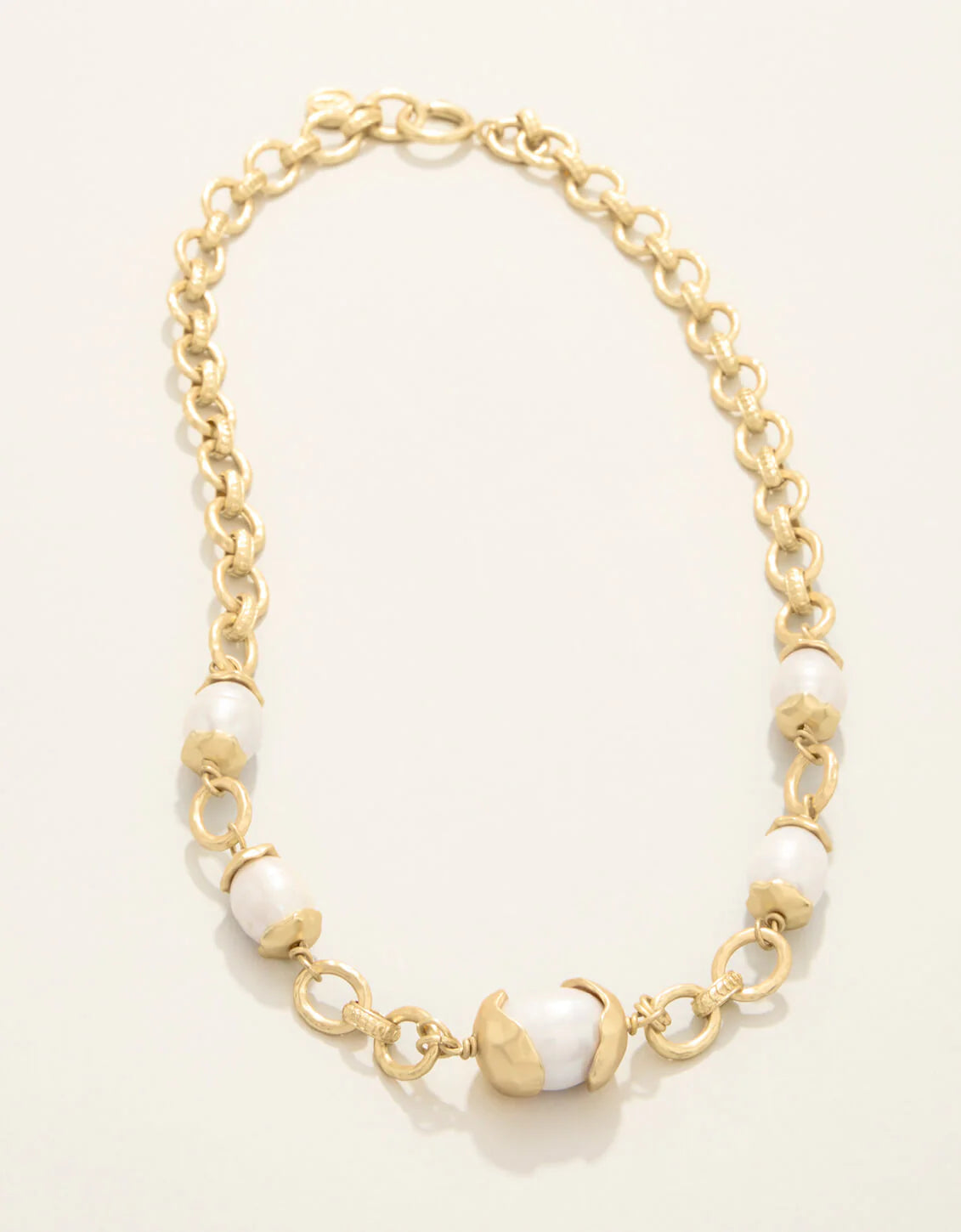 Karina Pearl Chain Necklace