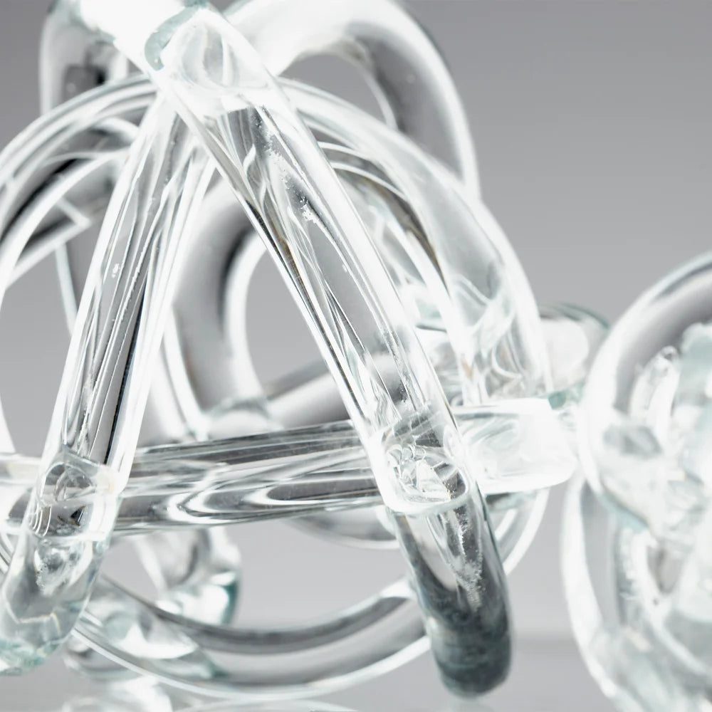 Clear Glass Knot