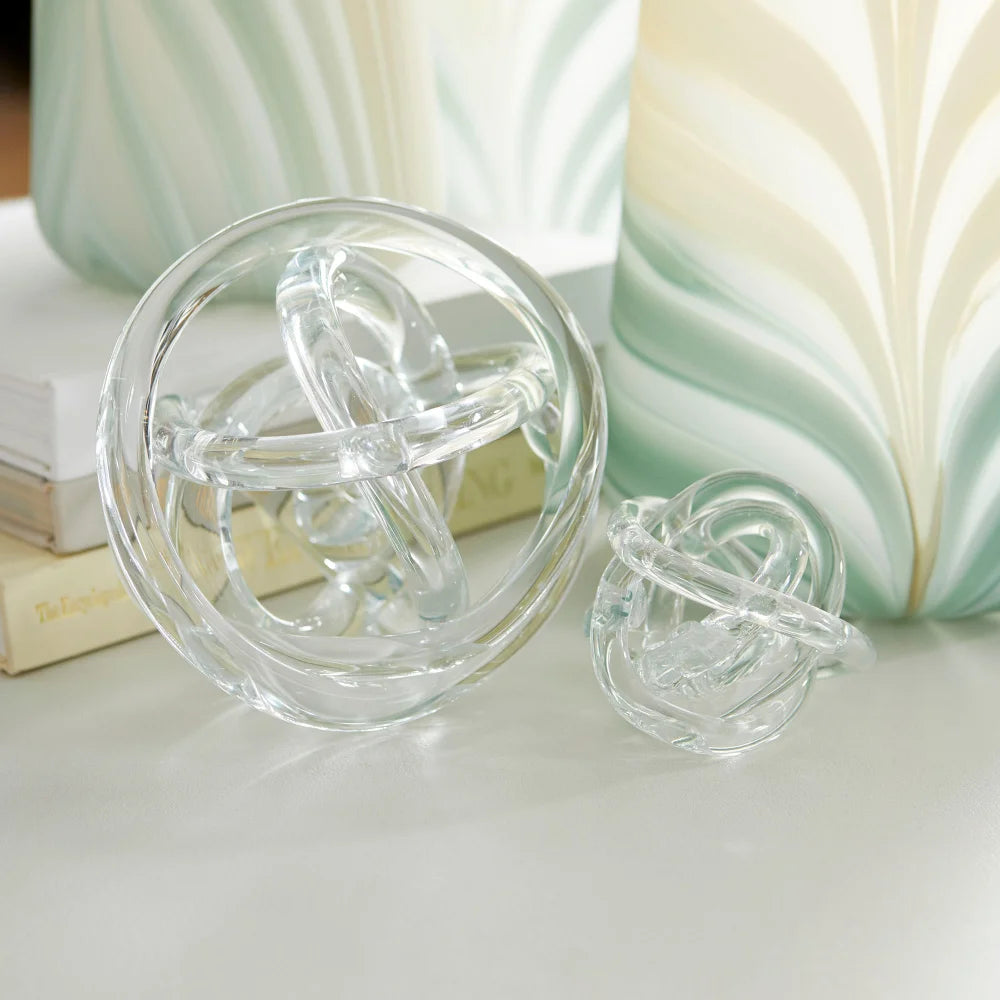 Clear Glass Knot
