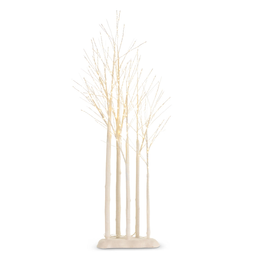 Lighted Glittered Fairy Light Grove