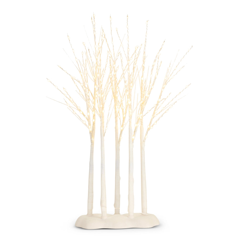 Lighted Glittered Fairy Light Grove