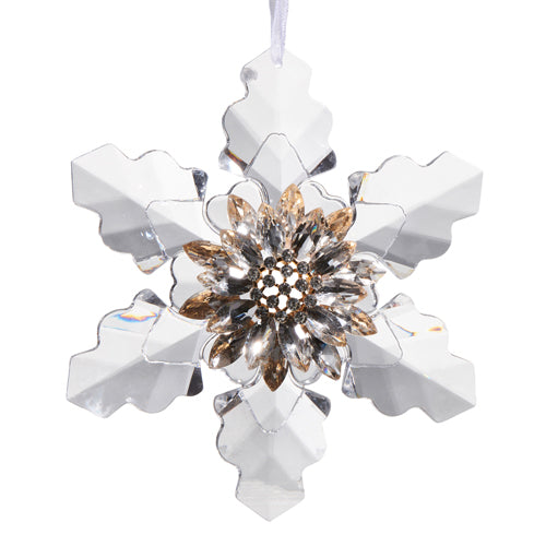 Acrylic Snowflake Ornament Collection
