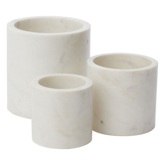 White Marble Pot