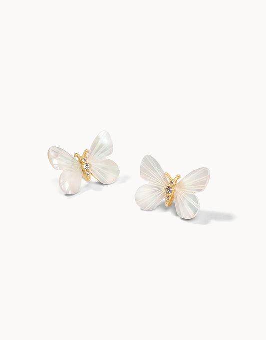 Monarch Carved Earrings