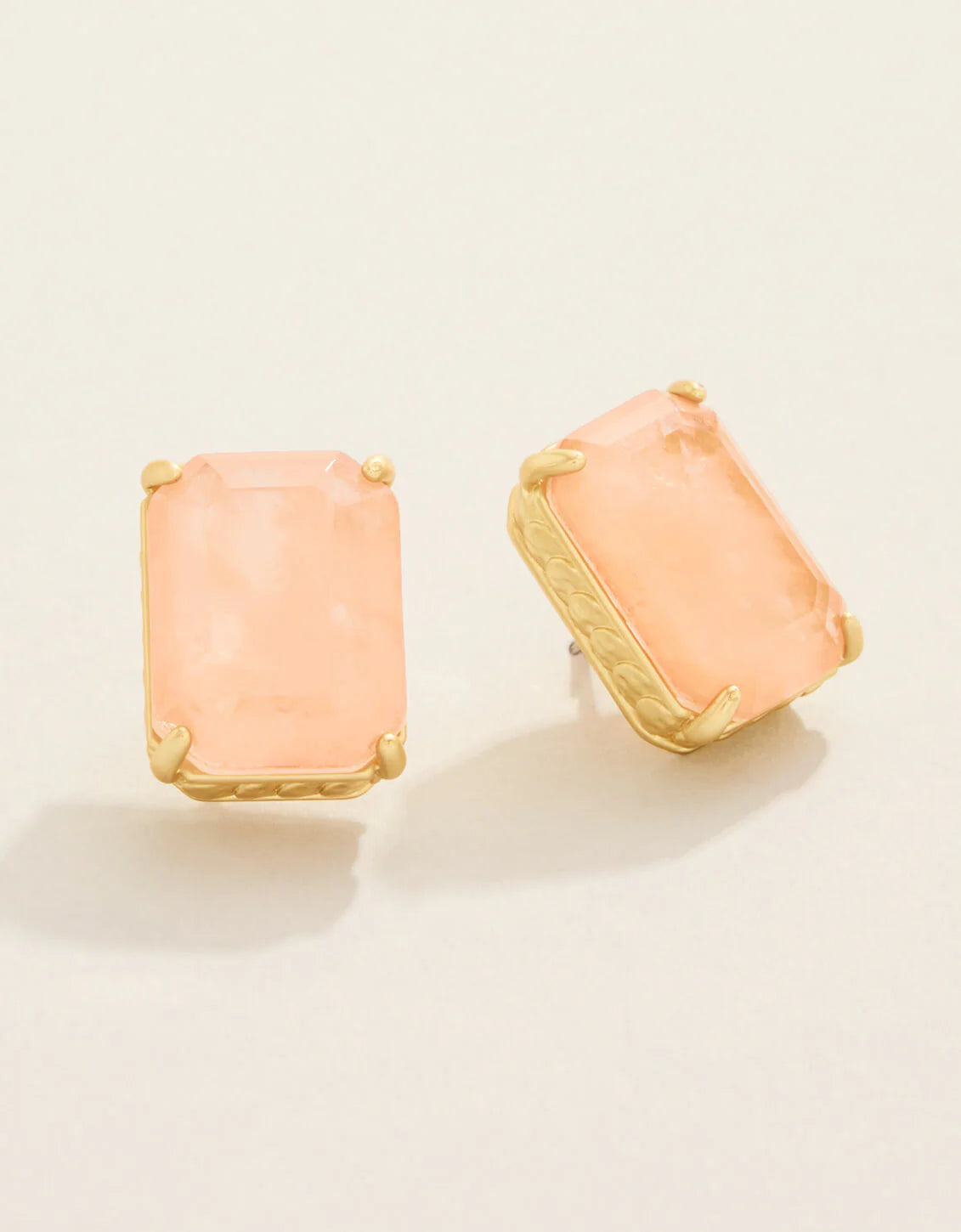 Naiad Rectangle Stud Earrings