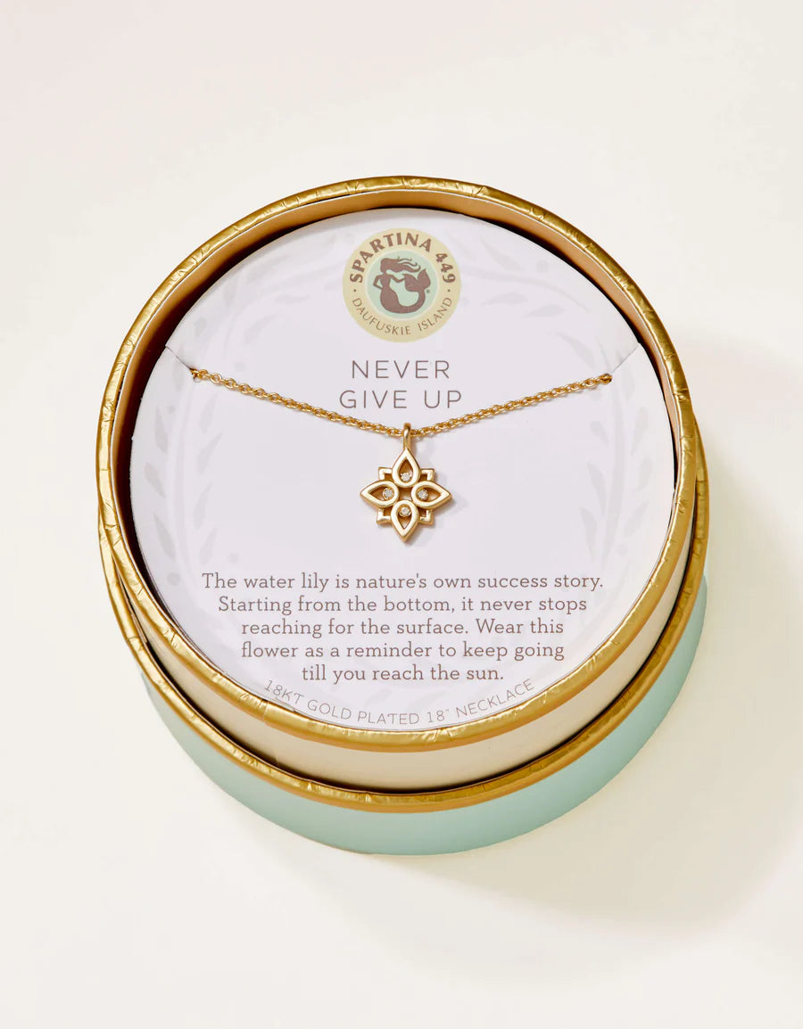 Never Give Up Necklace