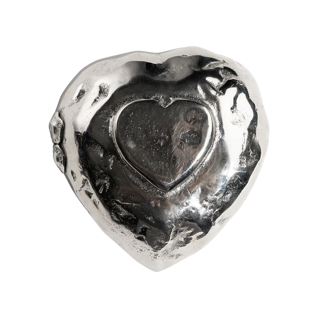 Amorcito Corazon Nickel Heart Dish