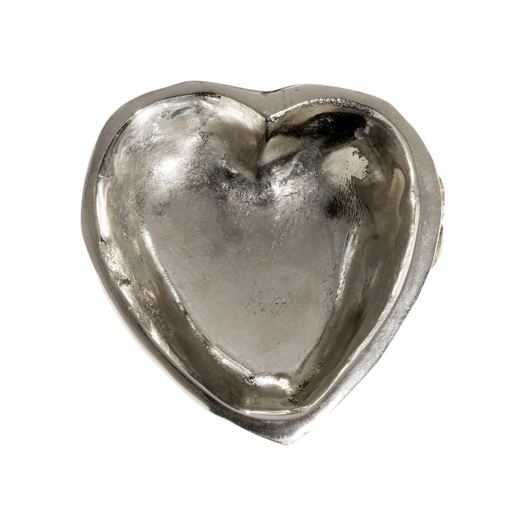 Amorcito Corazon Nickel Heart Dish