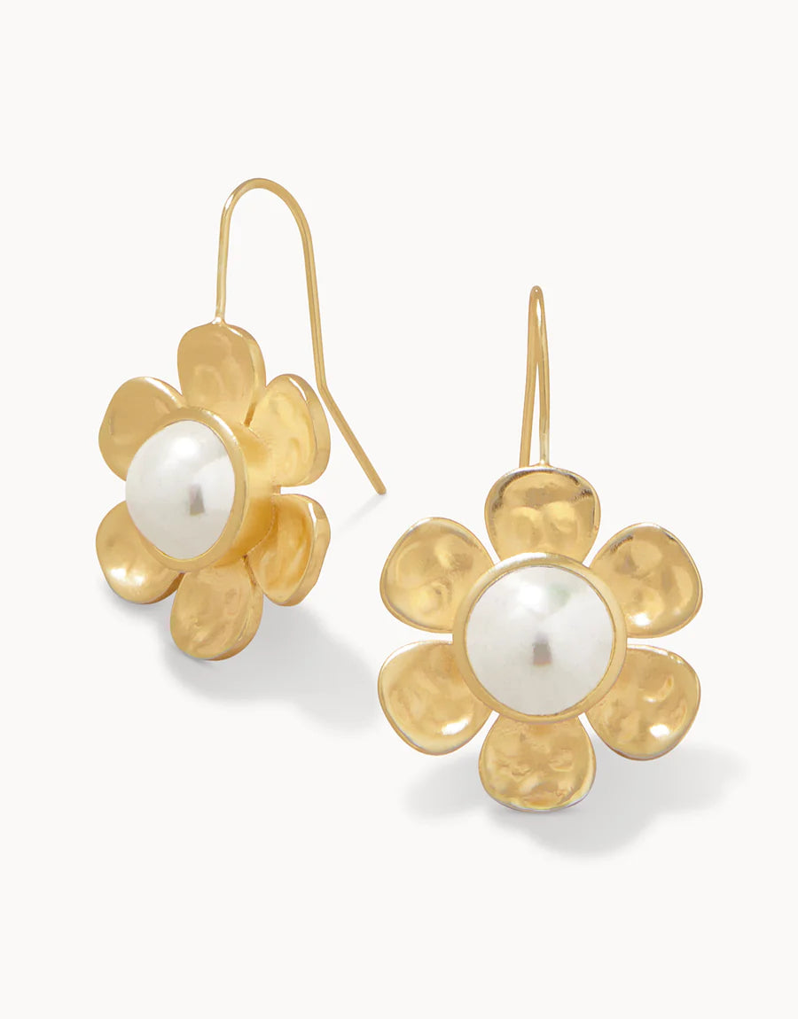 Primrose Drop Pearl Earrings