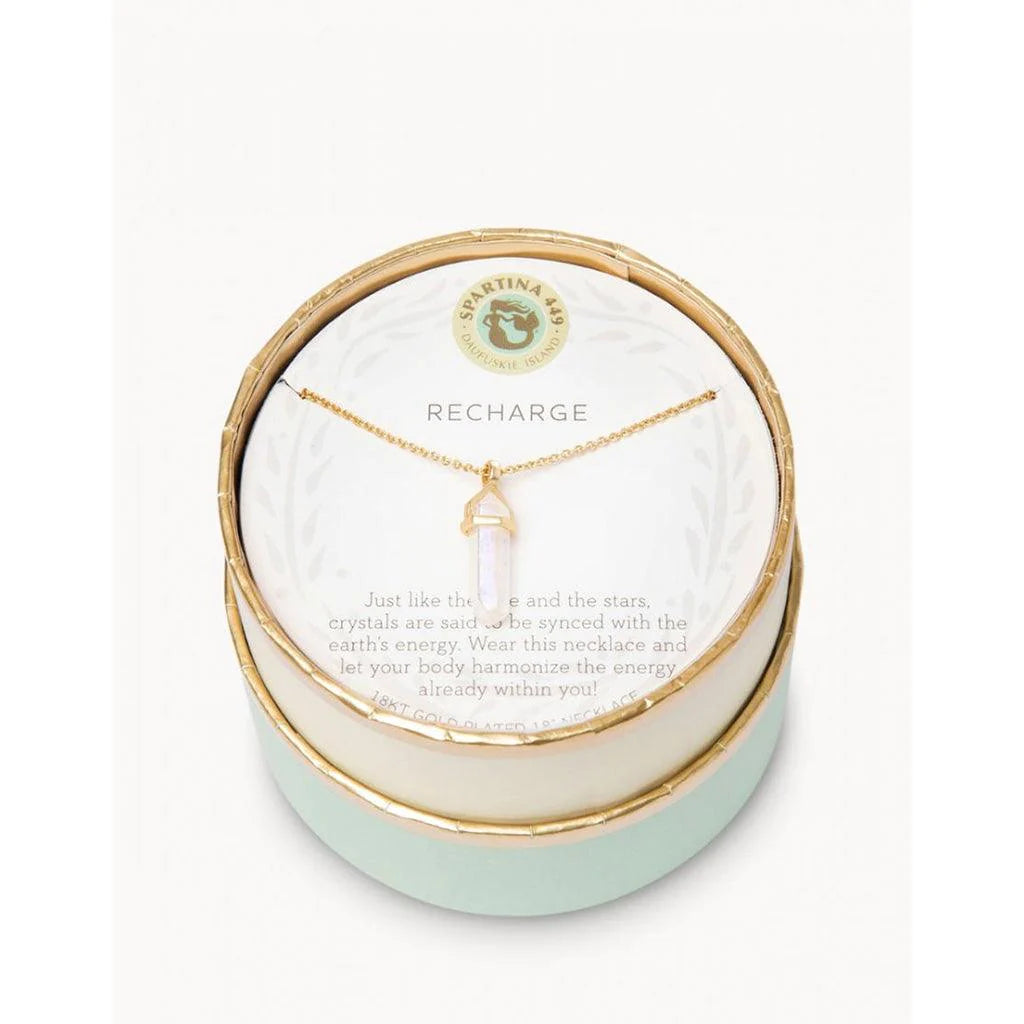 Recharge Gold Necklace