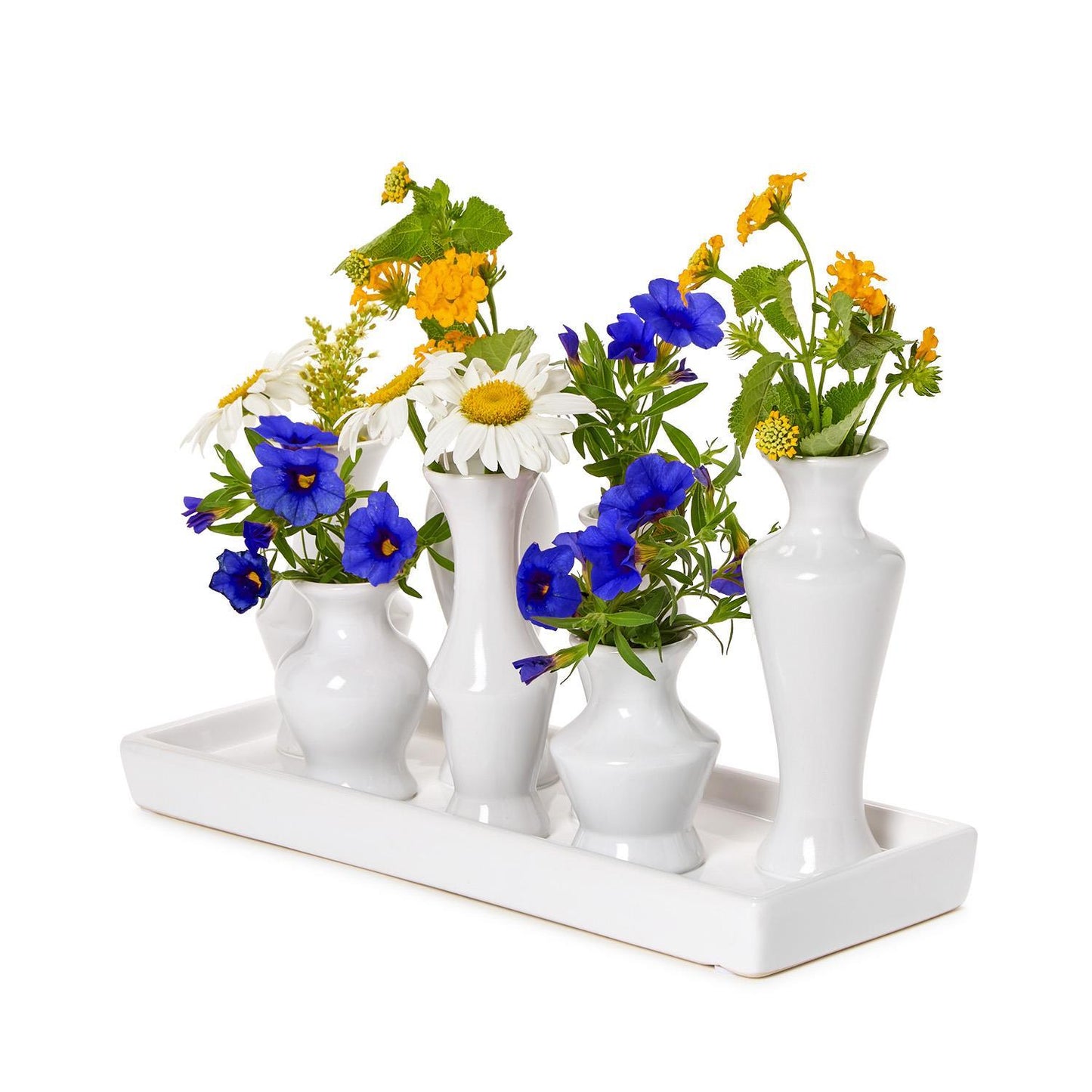 White Multi Vase Collection