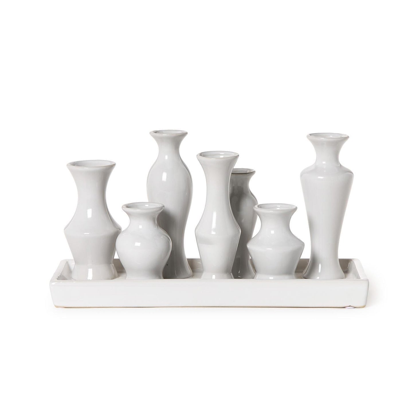 White Multi Vase Collection
