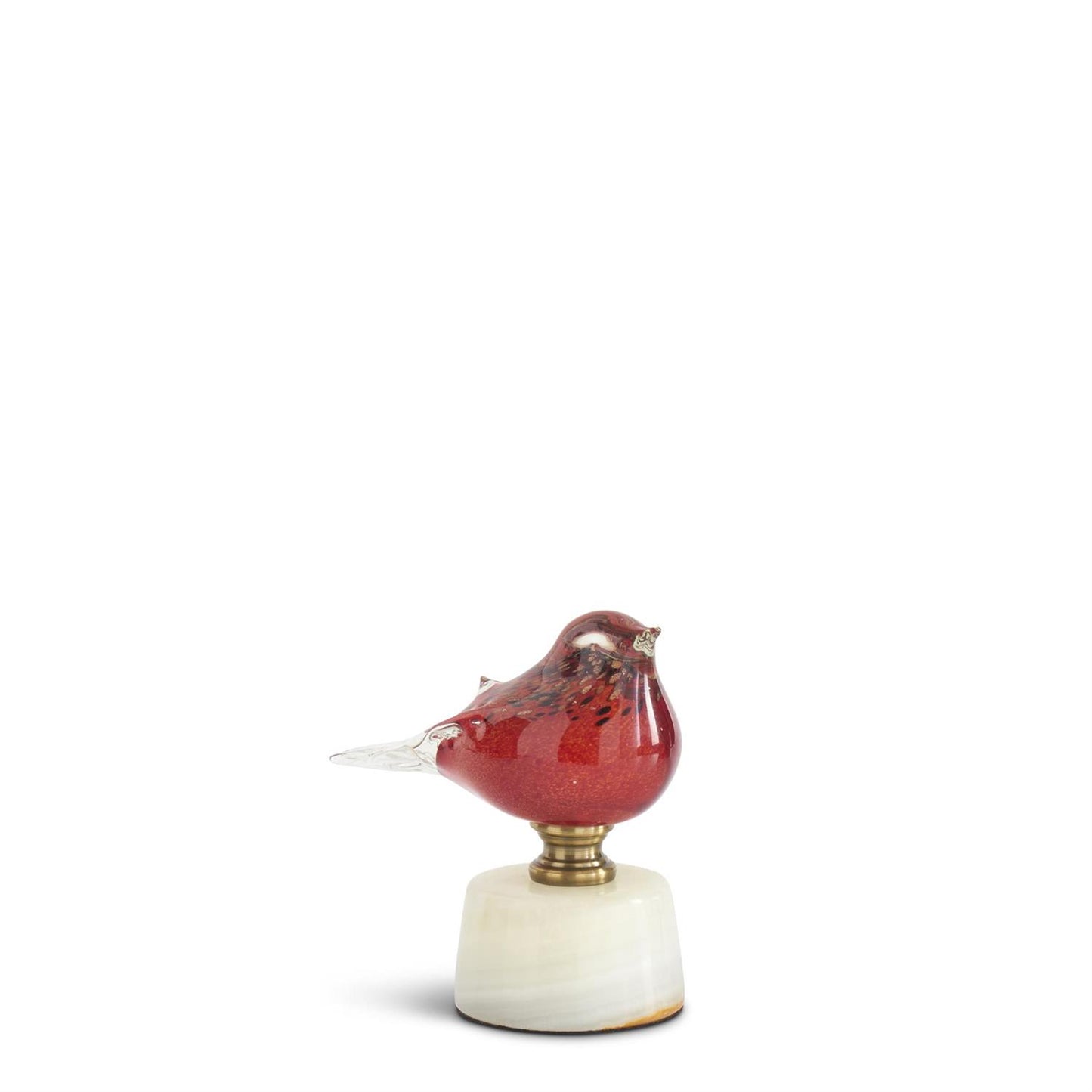 Red Glass Bird Collection