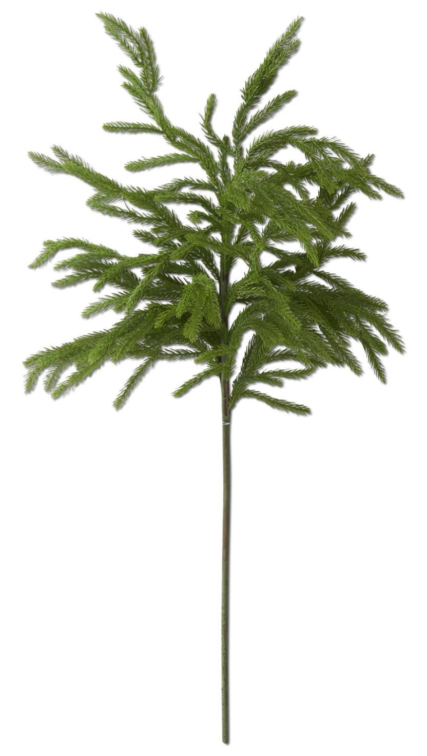 Real Touch Norfolk Pine Branch Stem, 32"