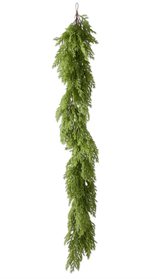 Real Touch Norfolk Pine Garland, 72"