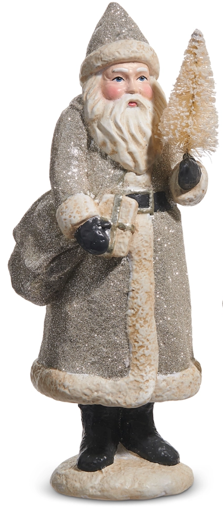 Glitter Vintage Santa