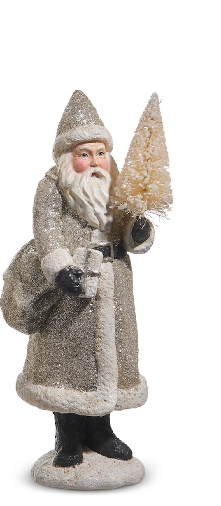 Glitter Vintage Santa