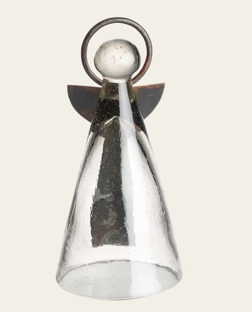 Zapotec-Ita Angel w/ Iron Forged Wings & Halo