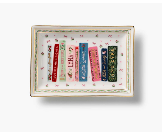 Ladies Night Book Club Porcelain Catchall Tray
