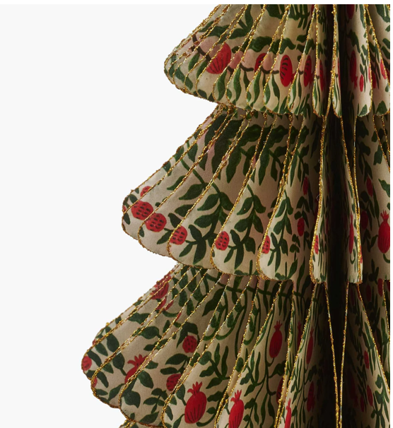 Christmastide Honeycomb Tree Decor S/3