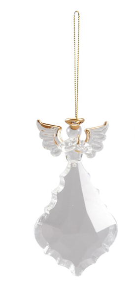 Crystal Angel Ornament