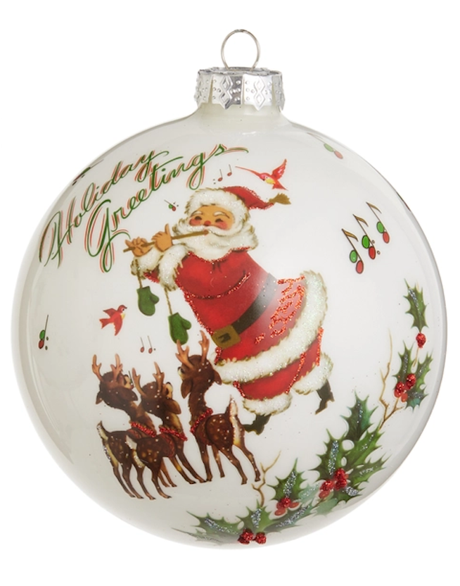 Santa's Choir Ball Orn