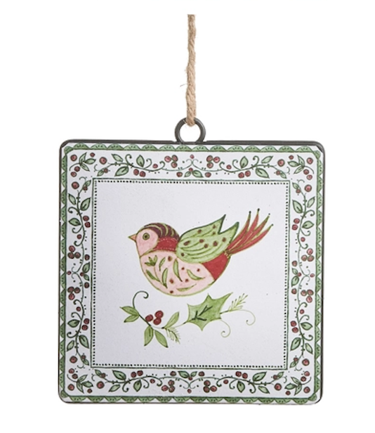 Yuletide Warbler Emb Orn