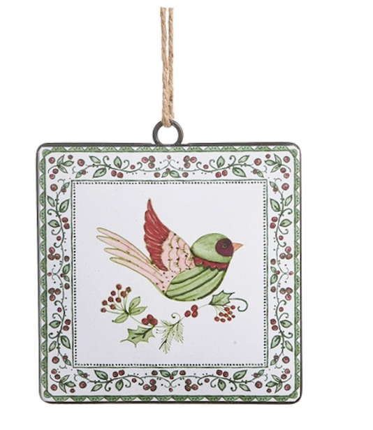Yuletide Warbler Emb Orn