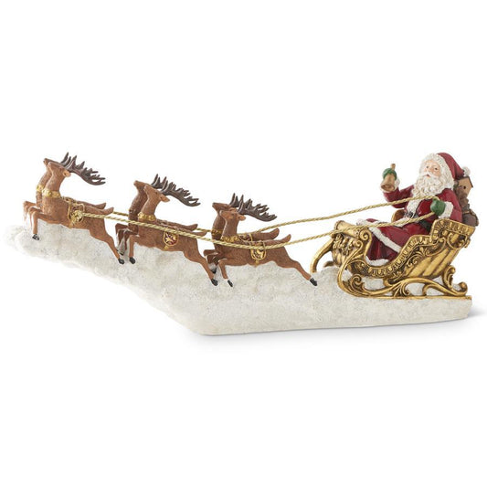 Santa Sleigh with Reindeers