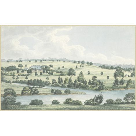 Soft Blue Countryside