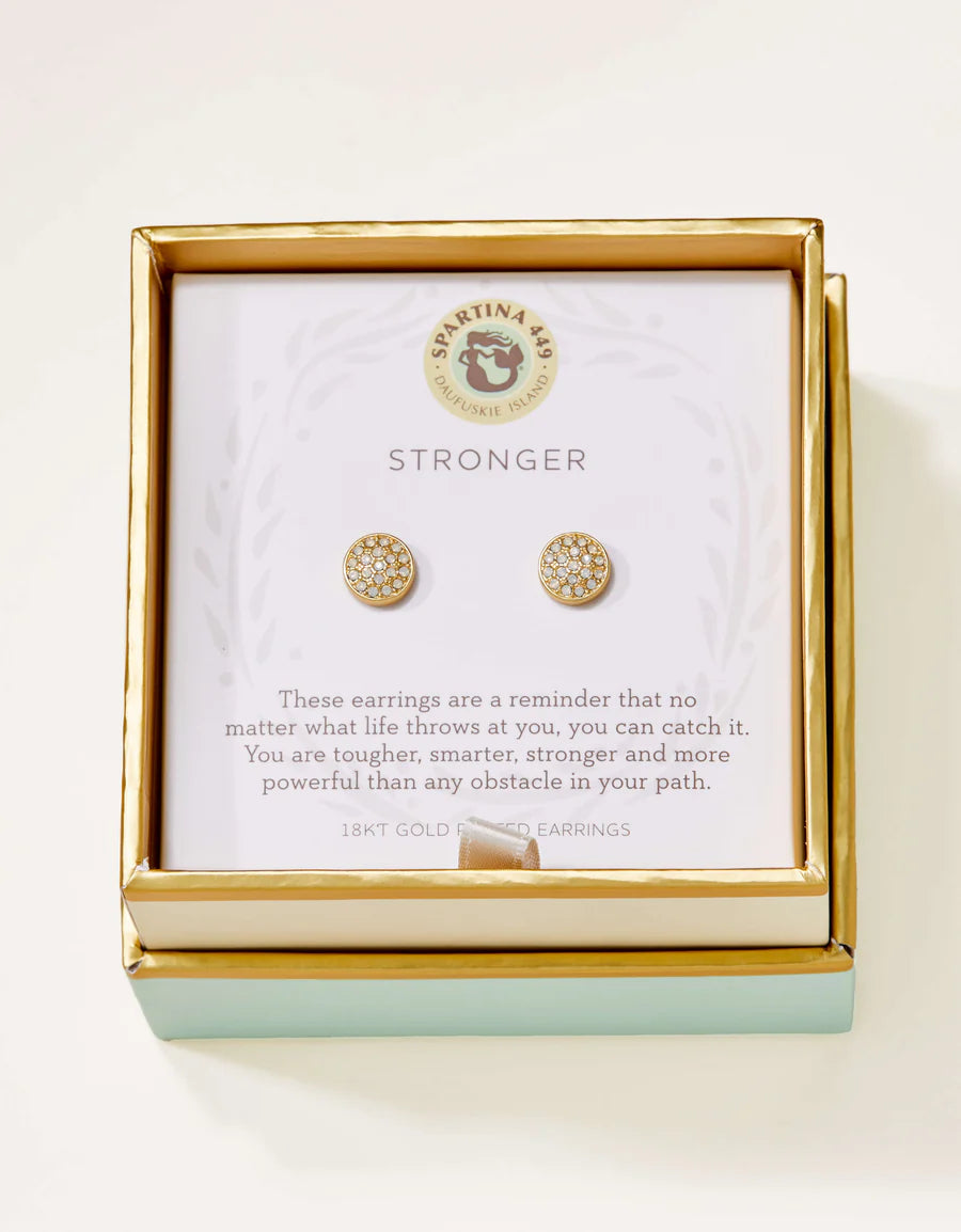 Stronger Stud Earring Collection