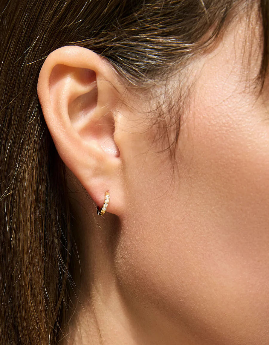 Sunrise Hoop Earrings