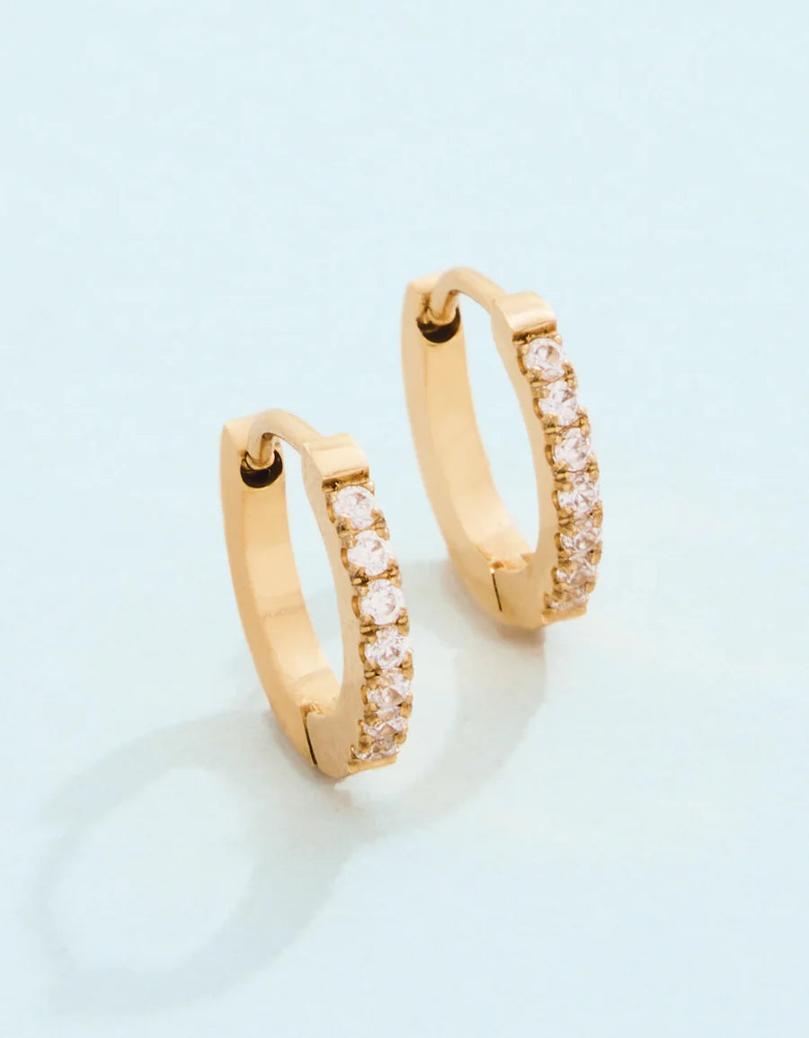 Sunrise Hoop Earrings