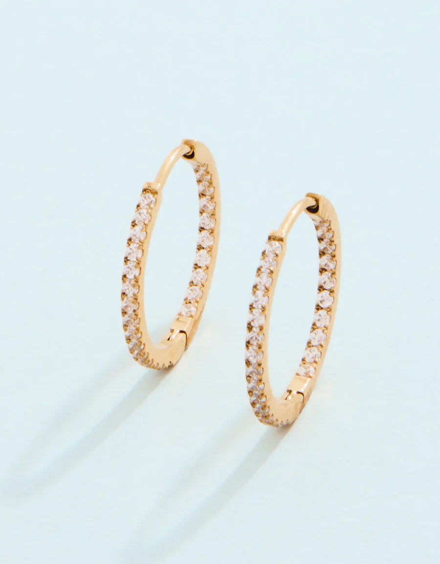 Sunrise Hoop Earrings