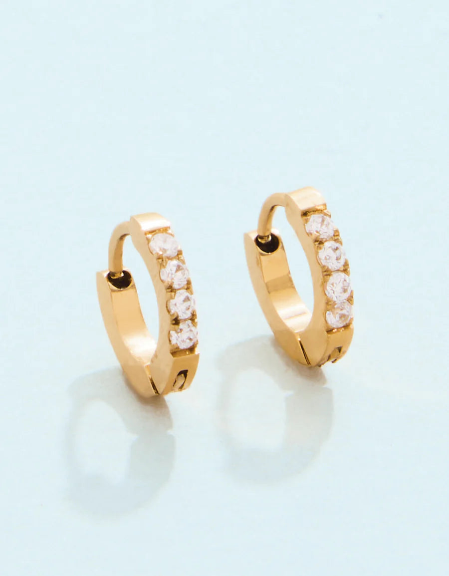 Sunrise Hoop Earrings