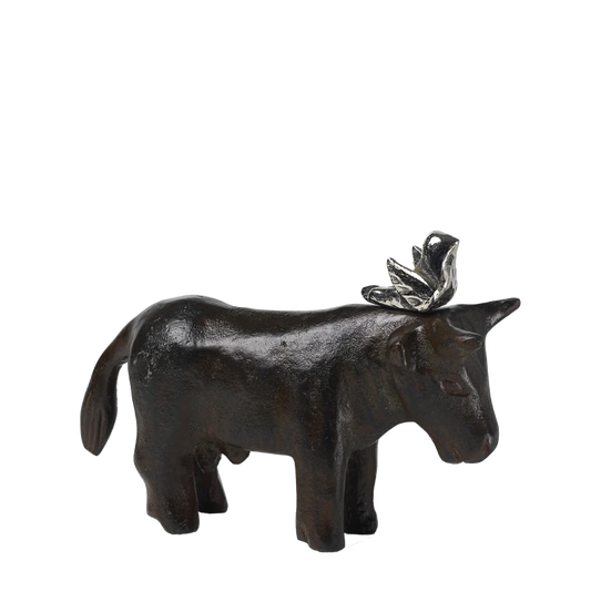 Torito with Paloma Sculpture