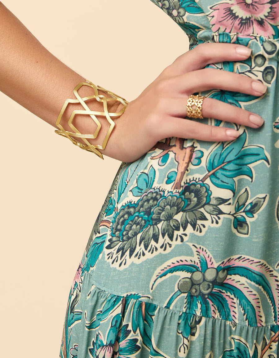 Trellis Bracelet Cuff