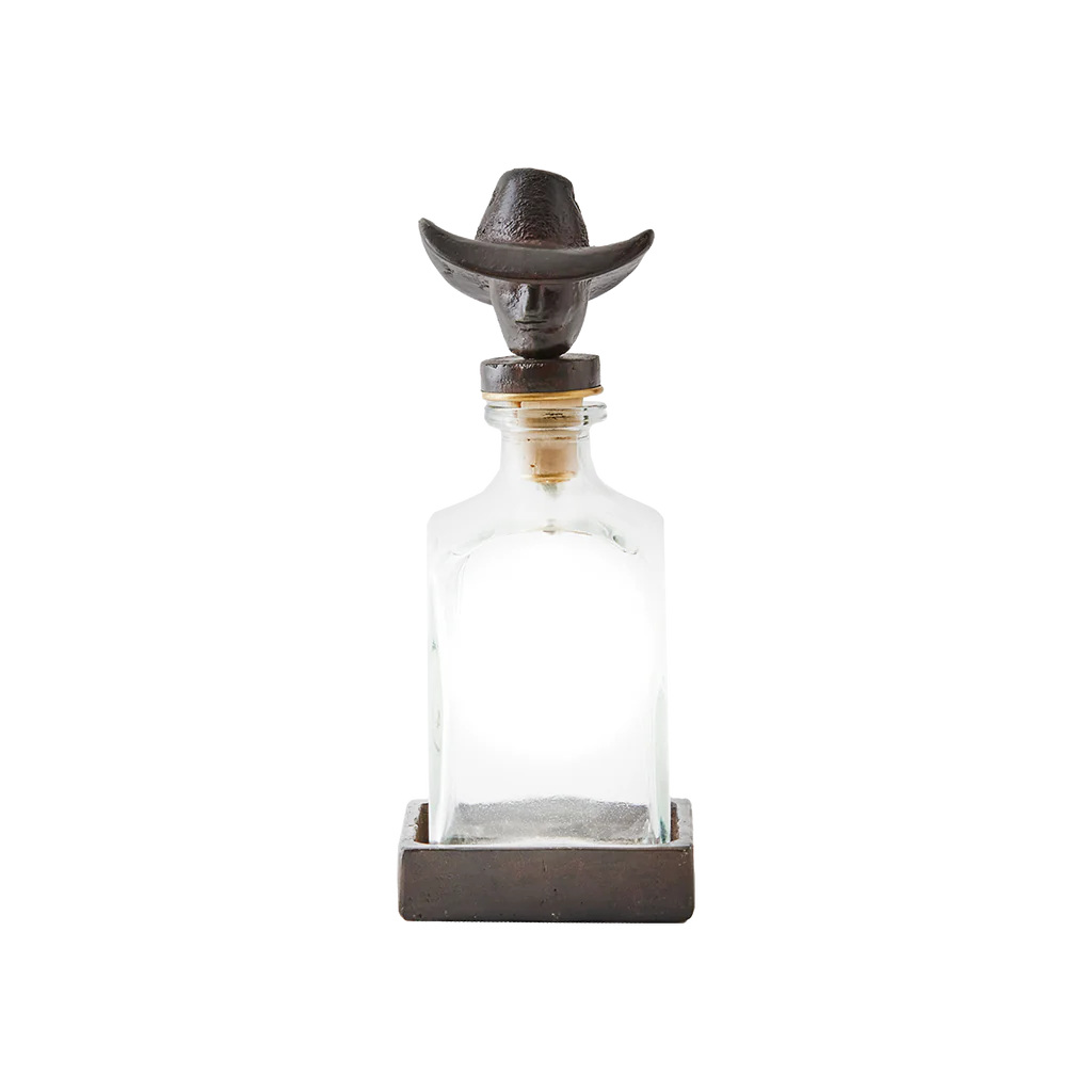 Vaquero Decanter with Cowboy Topper