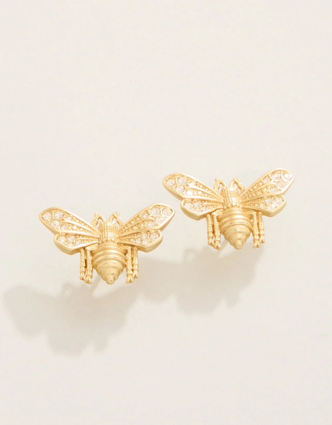 Vintage Bee Stud Earrings