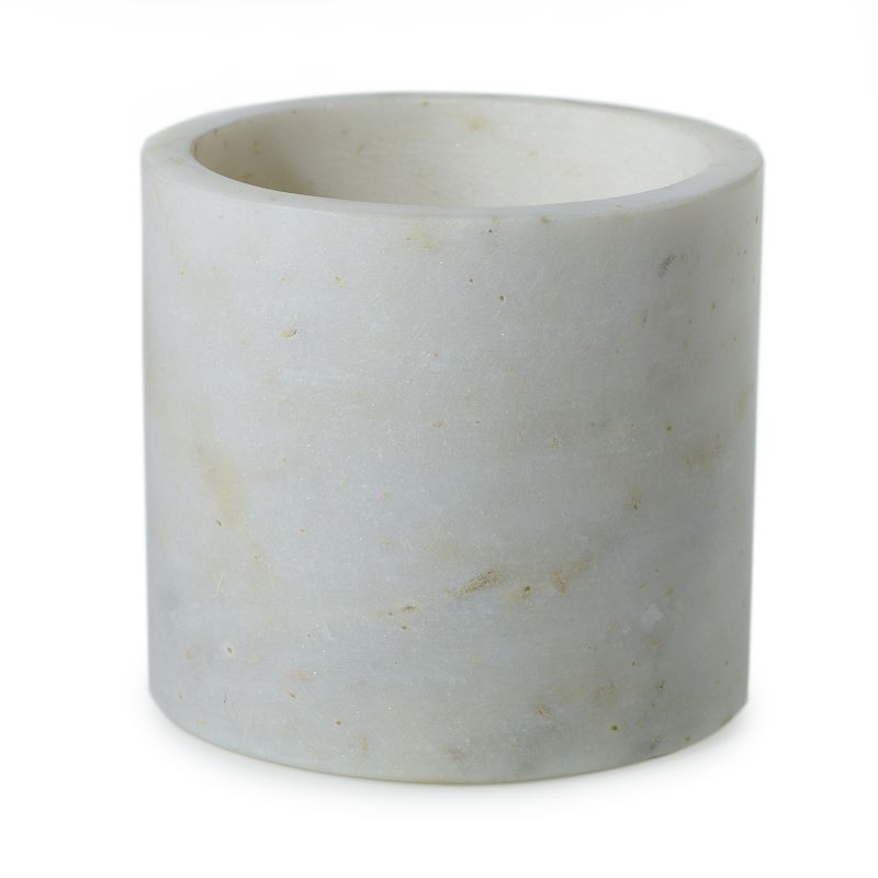 White Marble Pot