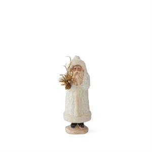 White Fleece Coat Santa Collection