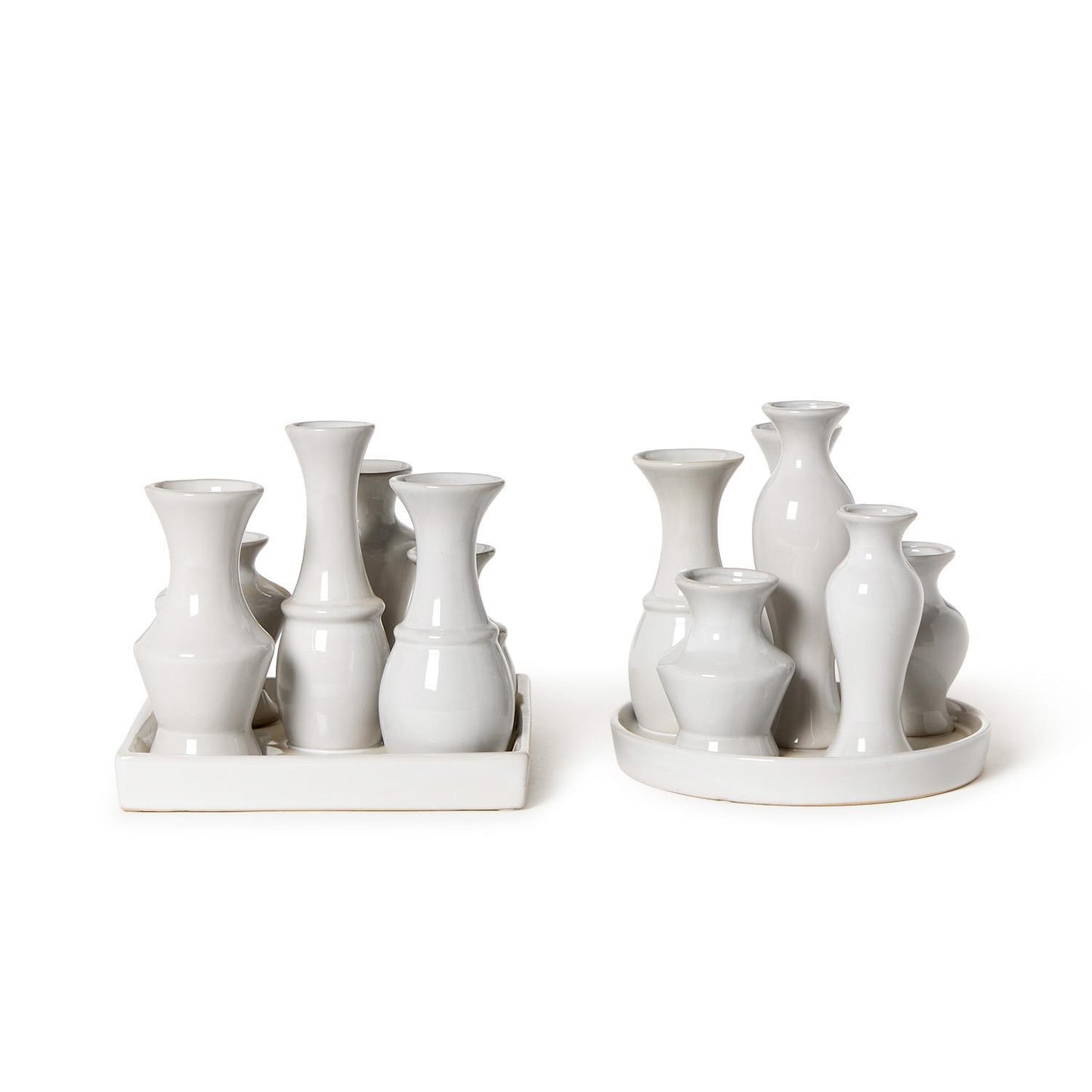 White Multi Vase Collection