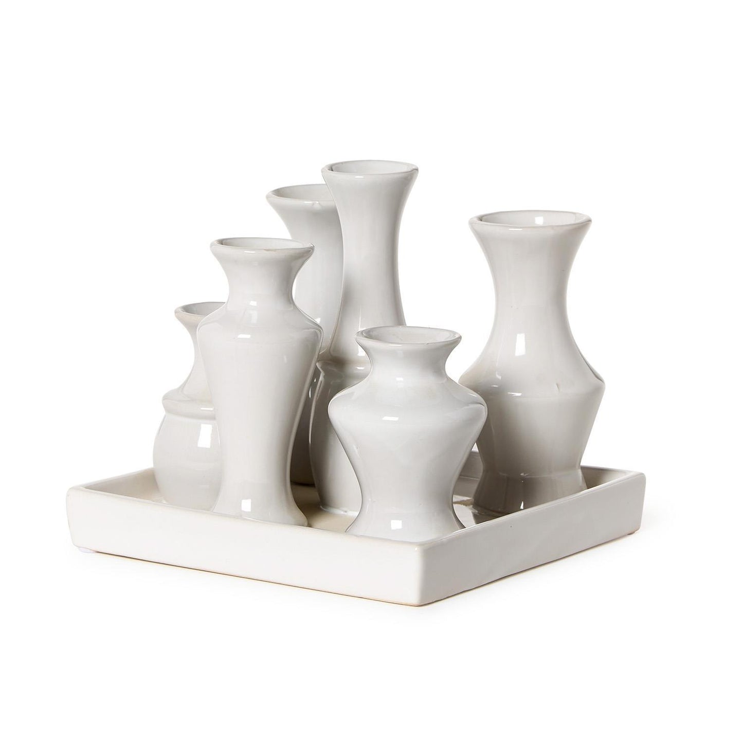 White Multi Vase Collection