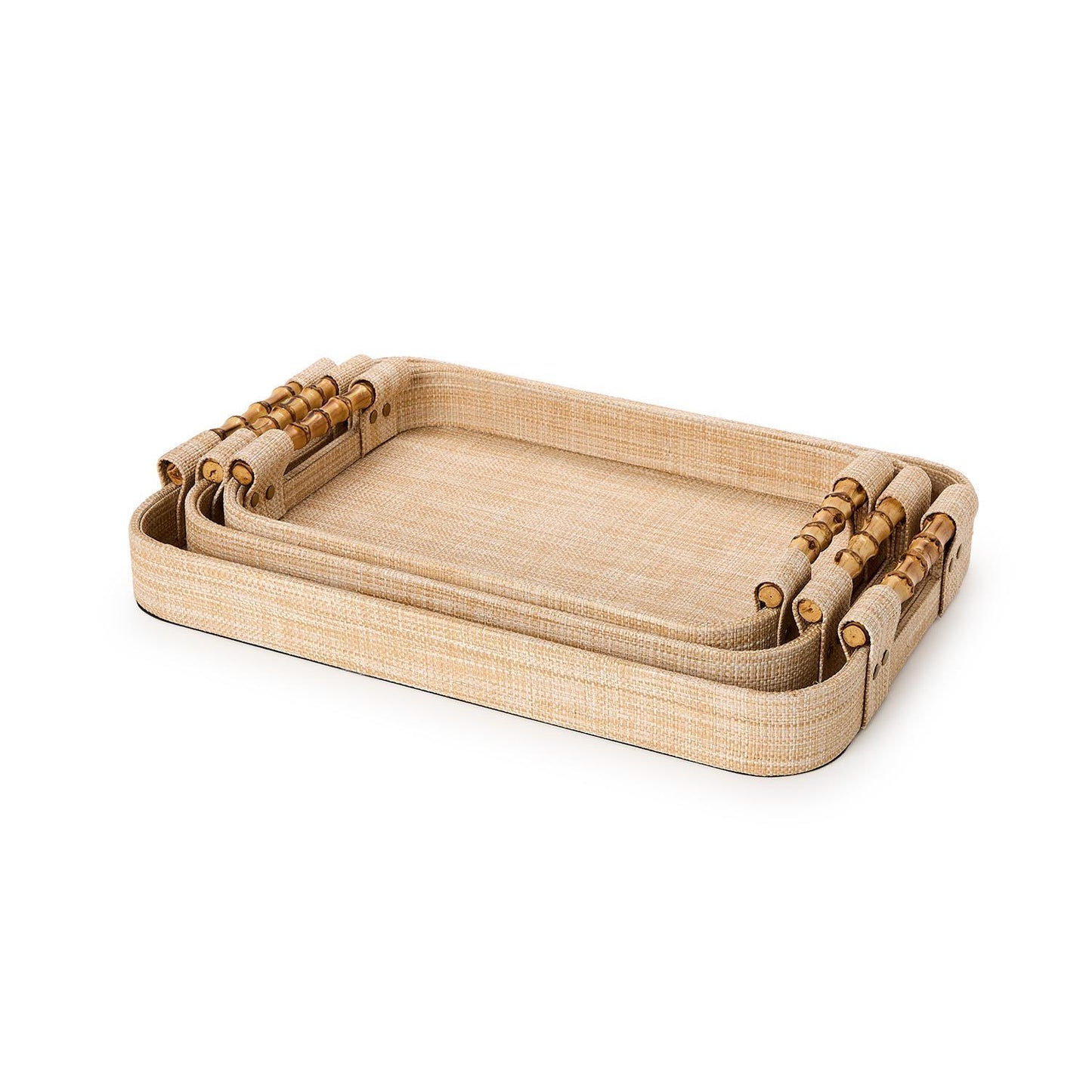 Natural Rectangle Grass Woven Tray