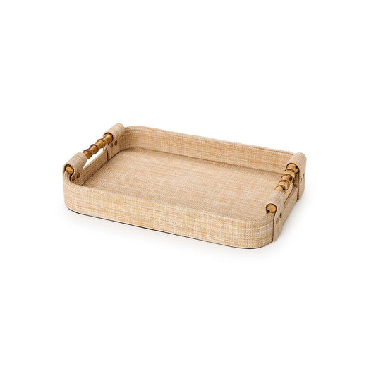 Natural Rectangle Grass Woven Tray