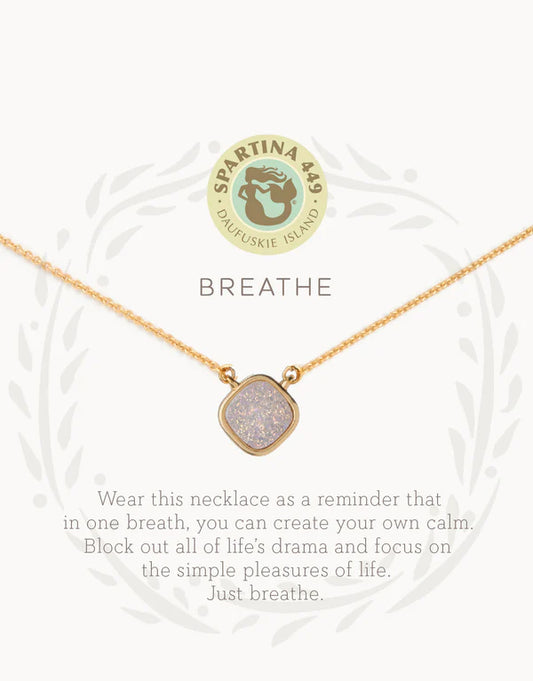 Breathe Druzy Necklace