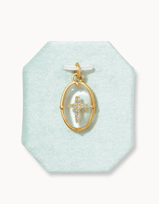 Faithful Cross Charm