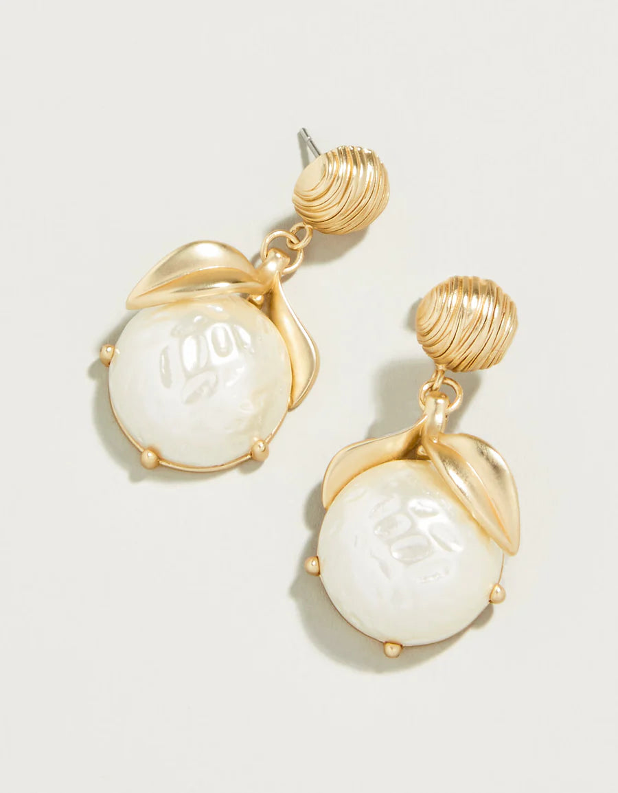 Fruit Drop Pearl Earrings
