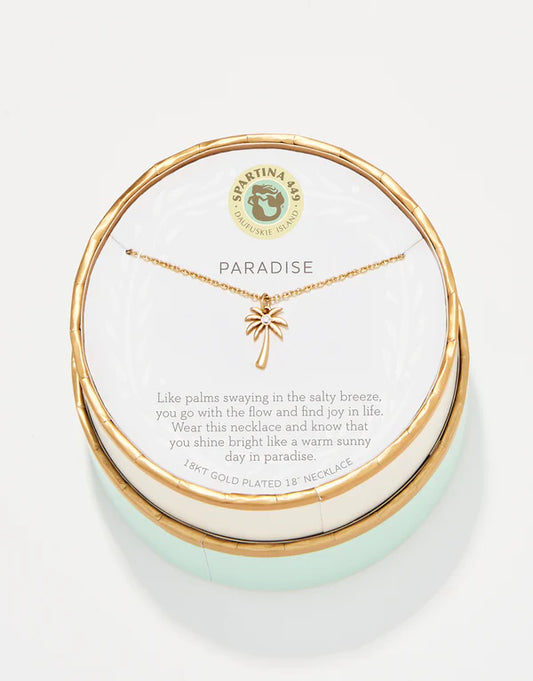 Paradise/Palm Tree Necklace