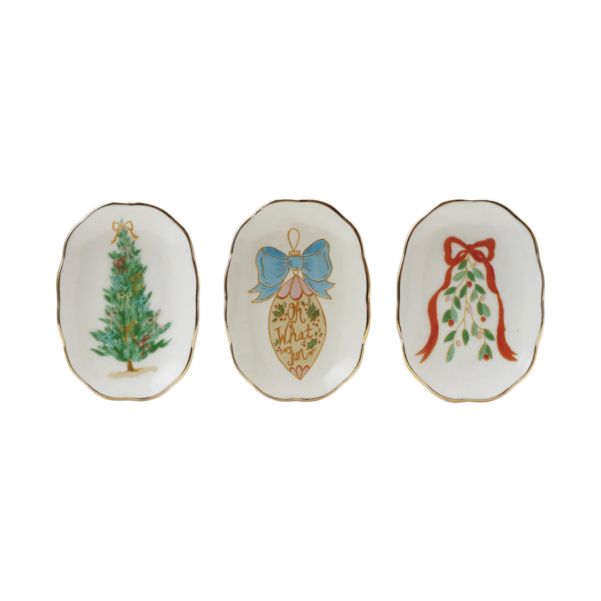 Holiday Stoneware Dish